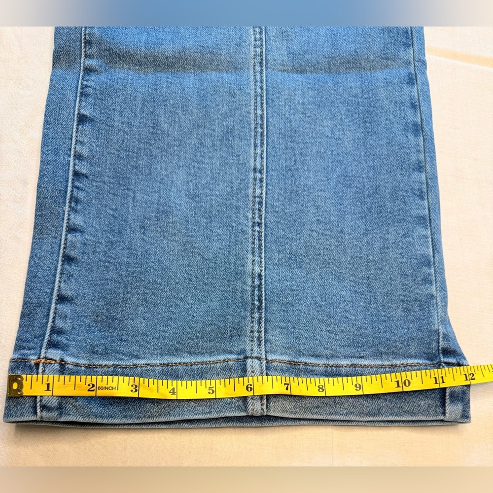 Judy Blue High Waisted Medium Wash Star Seam Detail Wide Leg jeans size22W‎ - Picture 16 of 16